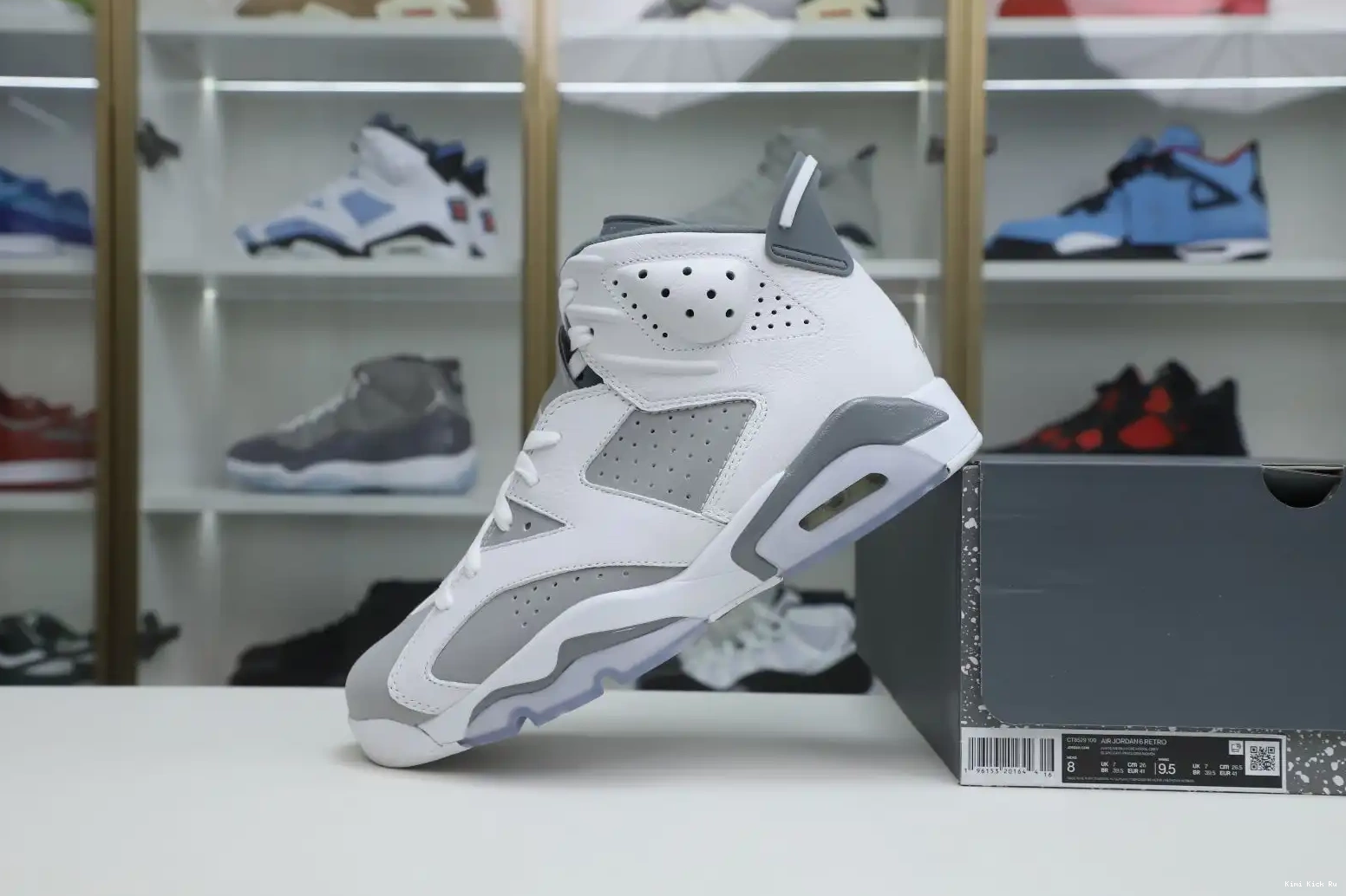 AIR GREY Kimikick JORDAN 6 COOL 0801